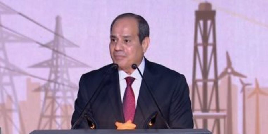 الرئيس السيسى: استرددنا مصرنا العزيزة من جماعة الظلام والغدر