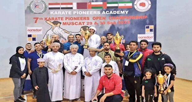 ختام منافسات بطولة رواد الكاراتيه السابعة