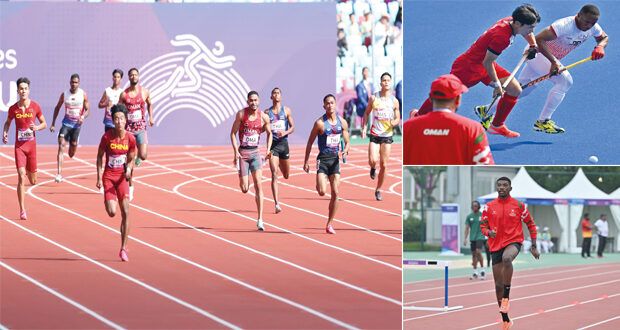 الهوكي يخسر من كوريا .. ومنتخب التتابع يخرج بسبب خطأ فني