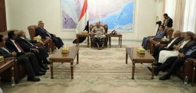 أخبار اليمن : المشاط يشيد بأداء حكومة الإنقاذ الوطني