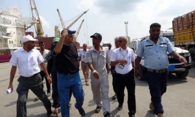 أخبار اليمن : ميناء الحديدة يستقبل 87 سفينة بحمولة 2.7 مليون طن