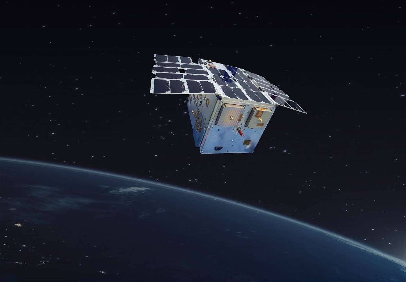 حمدان بن محمد يوجه فريقه بالعمل على مهمة القمر الاصطناعي “فاي 2”