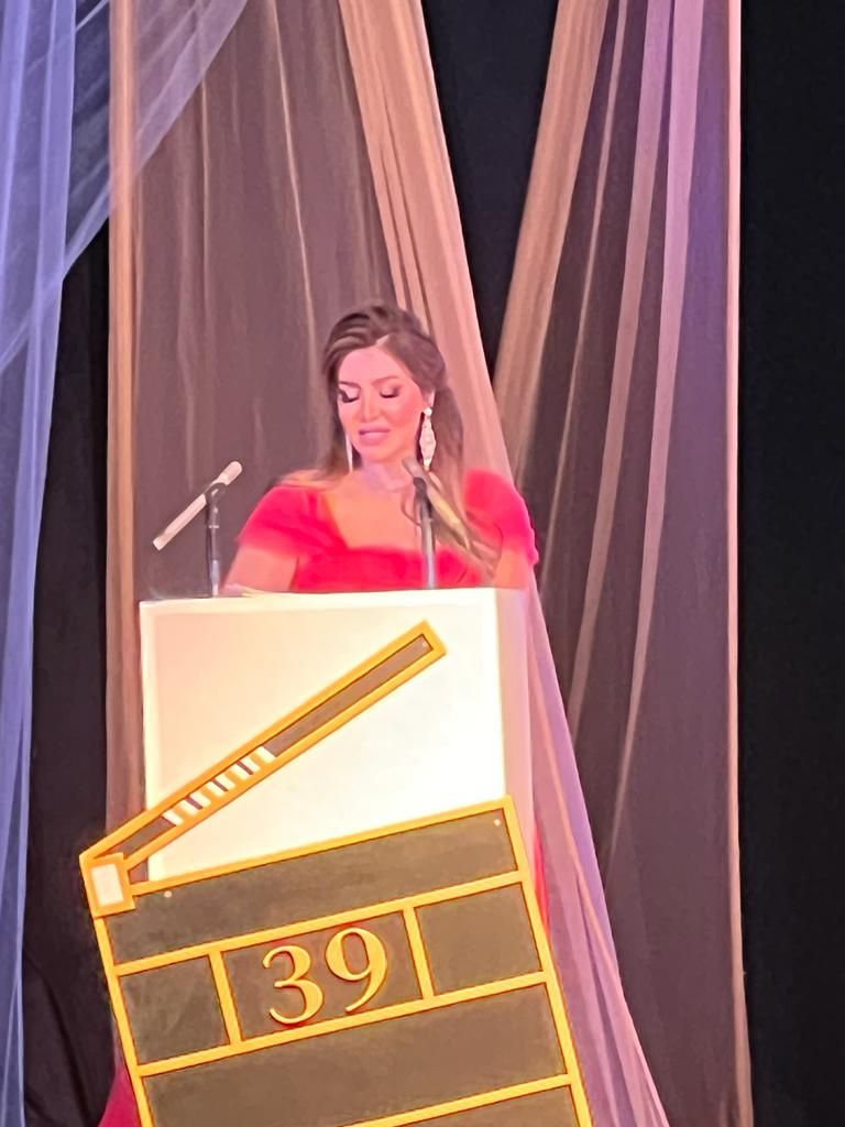 لقاء سويدان تقدم حفل ختام مهرجان الإسكندرية السينمائى