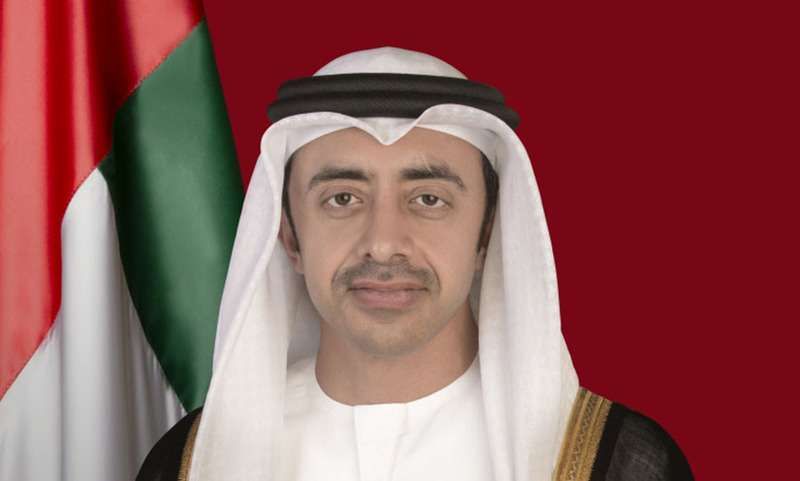 عبدالله بن زايد وبلينكن يبحثان هاتفياً تطورات الأوضاع في المنطقة