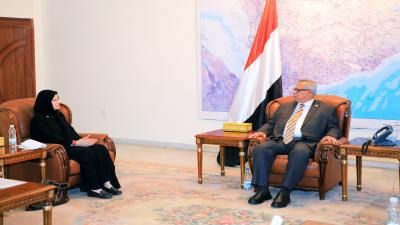 أخبار اليمن : بن حبتور يناقش تعزيز التعاون مع "العمل الدولية"