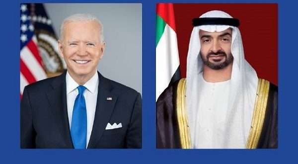 رئيس الدولة والرئيس الأميركي يبحثان هاتفياً تطورات الأوضاع في المنطقة