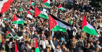 أخبار اليمن : مسيرة كبرى في صنعاء دعماً وإسناداً لغزة والمقاومة