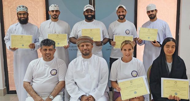 ختام دورة المدربين المبتدئين للتنس الأرضي ببوشر