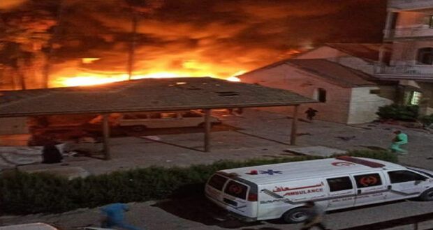 مجزرة جديدة.. مئات الشهداء والجرحى في عدوان اسرائيلي استهدف مستشفى الاهلي المعمداني في غزة