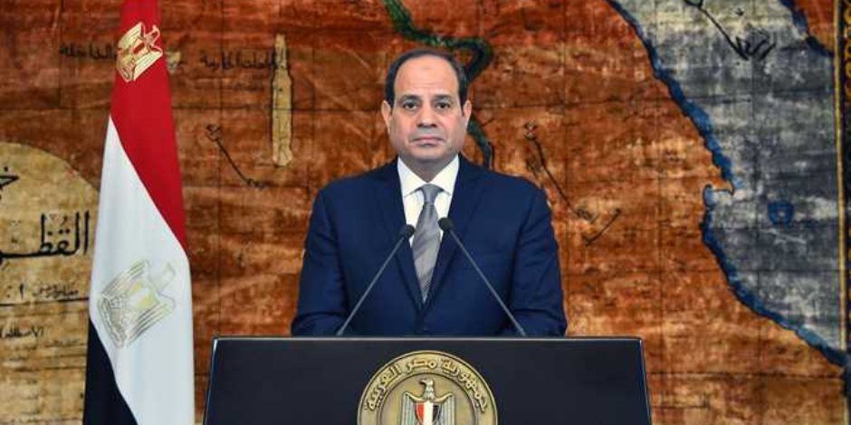 الرئيس السيسي يعلن حالة الحداد العام لثلاثة أيام حداداً على أرواح ضحايا المستشفى المعمداني