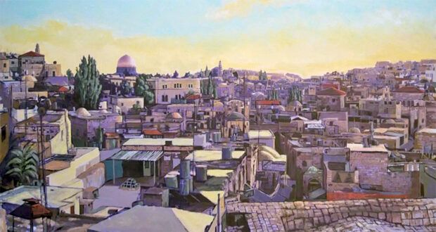 «عمّان ـ القدس 70كم» أعمال فنية تجسد قواسم مشتركة بين المدينتين تاريخيًّا وحضاريًّا