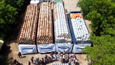 أخبار اليمن : توزيع 10 آلاف اسطوانة غاز مجاناً لأسر الشهداء