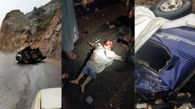 أخبار اليمن : حادث مروع يودي بحياة 10 أشخاص في ذمار