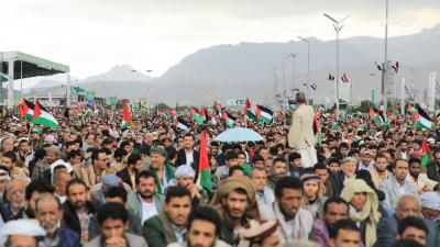 أخبار اليمن : اليمنيون يدعون شعوب الأمة للمواجهة بكل أشكالها