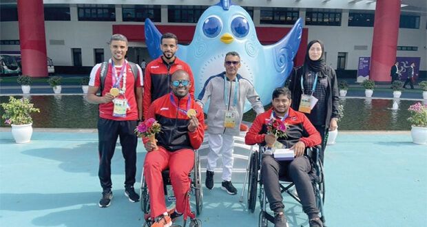 المنتخب الوطني لذوي الإعاقة يحقق أربع ميداليات فـي دورة الألعاب البارالمبية الآسيوية بالصين
