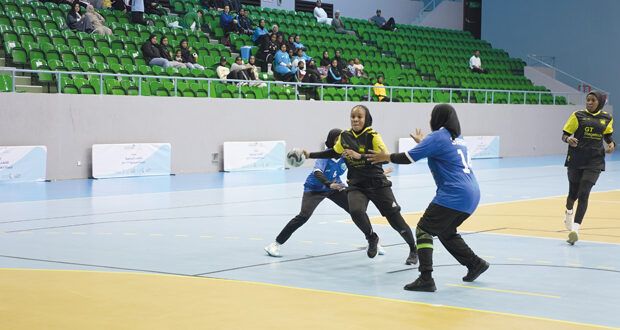 اليوم ختام دورة الألعاب الرياضية للمرأة العمانية