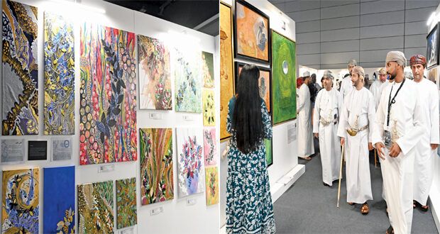 افتتاح المعرض الفني «فن مسقط» الدولي بمشاركة عالمية واسعة