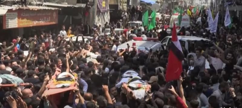 ارتفاع عدد الشهداء فى غزة إلى 8525 بينهم 3542 طفلا و2187 امرأة