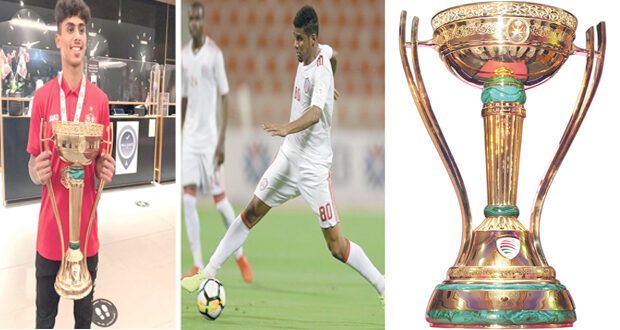 فـي افتتاح مباريات ذهاب دور الثمانية لكأس جلالته لكرة القدم