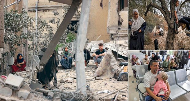 بينهم خدج ومرضى عناية فائقة جراء نقص الأكسجين عشرات الشهداء فـي استهداف العدوان الإسرائيلي للبشر والحجر .. والساحات تئن بالجثث