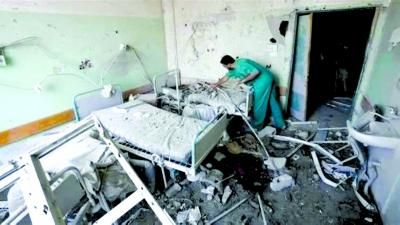 أخبار اليمن : الصحة تدين استهداف المستشفى الإندونيسي بغزة