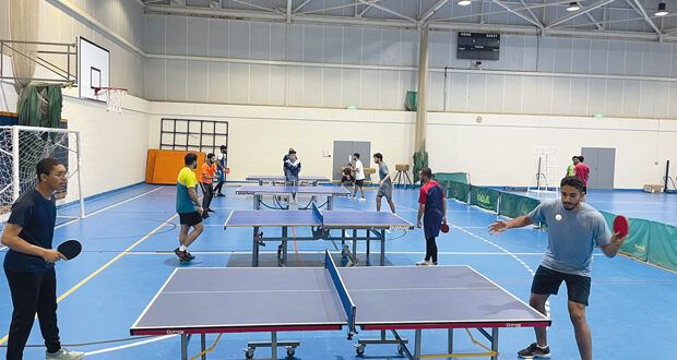 اختتام بطولة جامعة السلطان قابوس المفتوحة لكرة الطاولة