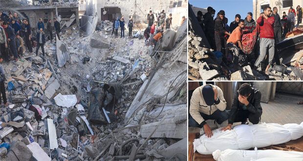 الاحتلال يكثف القصف على وسط القطاع وجنوبه والمقاومة تعلن استهداف تجمعات جنود