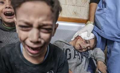 أخبار اليمن : "يونيسف": أطفال غزة في أخطر مكان بالعالم