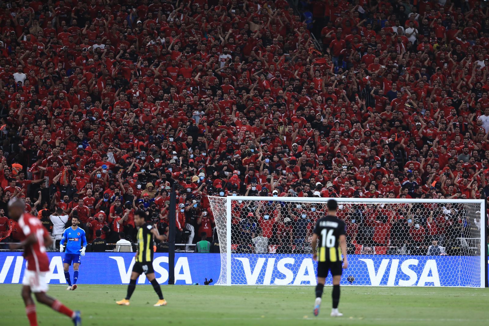 علي معلول يحرز الهدف الأول أمام اتحاد جدة فى كأس العالم للأندية