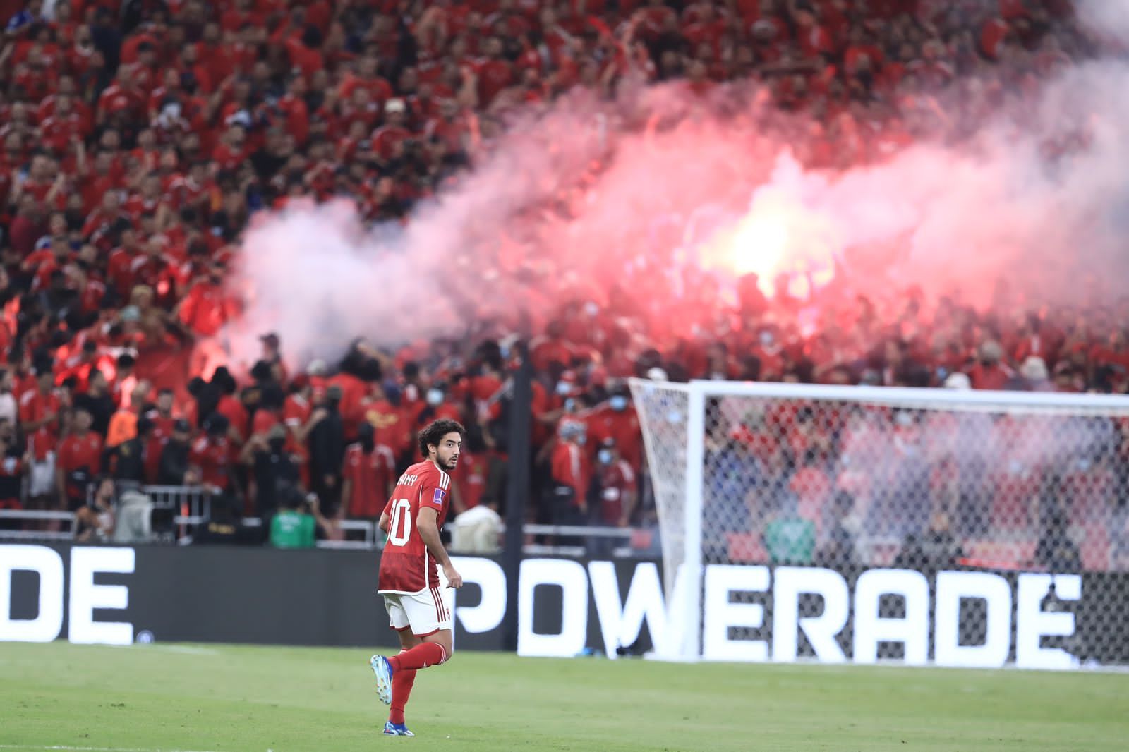 علي معلول يحرز الهدف الأول أمام اتحاد جدة فى كأس العالم للأندية