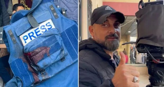 تشييع مصور الجزيرة سامر أبو دقة