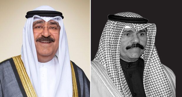 الكويت تودع نواف الأحمد ومجلس الوزراء ينادي بمشعل الأحمد اميرا