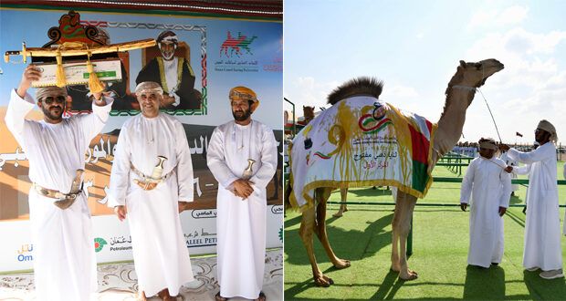 إسدال الستار على مهرجان حمراء الدروع التاسع للإبل والموروث الشعبي بعبري