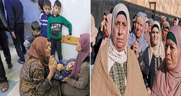 آليات الاحتلال تتوغل وتحاصر عددا من المواقع بغزة والقصف يخلف عشرات الشهداء