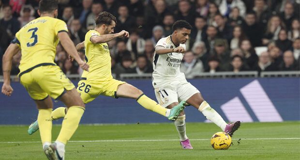 فـي الدوري الإسباني: ريال ينتزع الصدارة مؤقتا بفوز كبير على فياريال