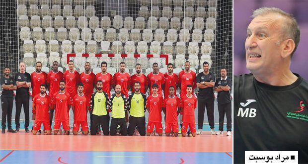 منتخبنا الوطني اليد للصالات يلاقي اليوم نظيره الإيراني فـي أول اللقاءات الودية