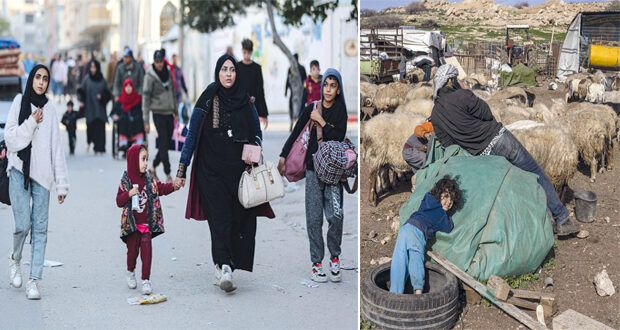 العدوان يستهدف وسط غزة مع حملة تهجير إلى الجنوب .. ويوسع الاجتياح البري
