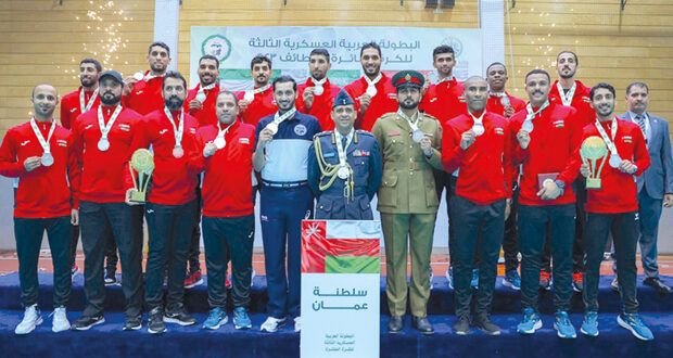 المنتخب العسكري للكرة الطائرة وصيفا للبطولة العربية العسكرية الثالثة بالسعودية