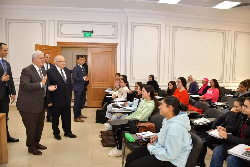 حصاد المشروعات الكبرى بجامعة القاهرة