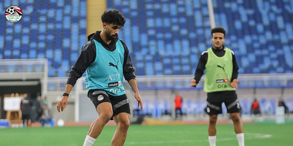 منتخب مصر يخوض تدريباته باستاد مصر استعدادا لأمم أفريقيا (صور)