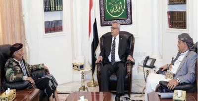 أخبار اليمن : بن حبتور يلتقي محافظ حضرموت