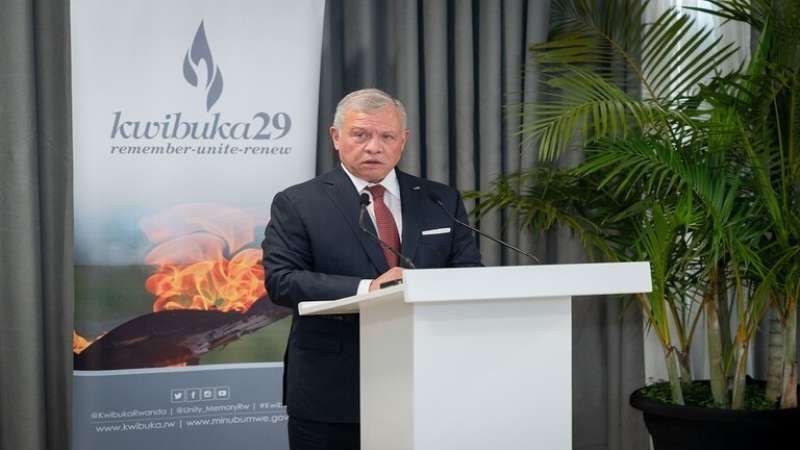 الملك عبد الله: الحرب على غزة خلقت جيلا كاملا من اليتامى