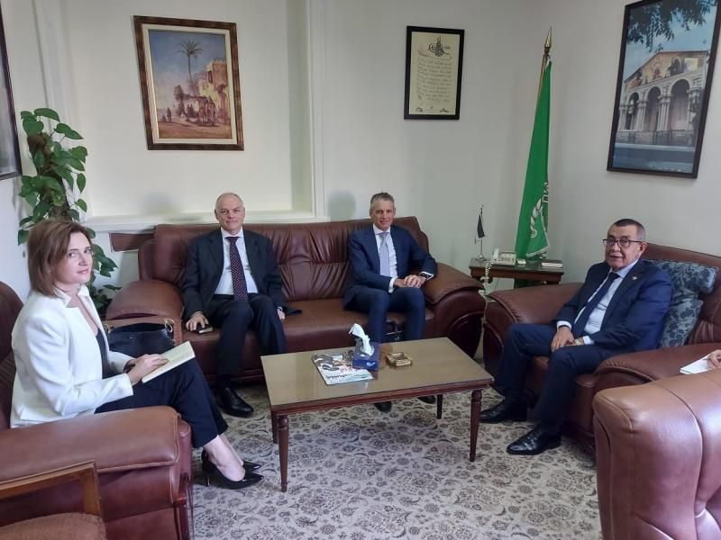 رئيس قطاع شؤون فلسطين والأراضي العربية المُحتلّة يلتقي نائب وزير الخارجية والتجارة...