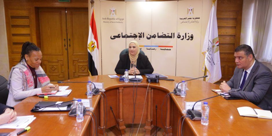 وزيرة التضامن تناقش مع الوكالة السويسرية للتنمية والتعاون جهود مصر لإغاثة غزة والسودان