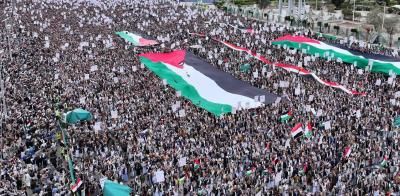أخبار اليمن : "مع غزة حتى النصر".. حشد مليوني بصنعاء