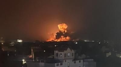 أخبار اليمن : إنفجارات عنيفة .. غارات عدوانية متواصلة على الحديدة