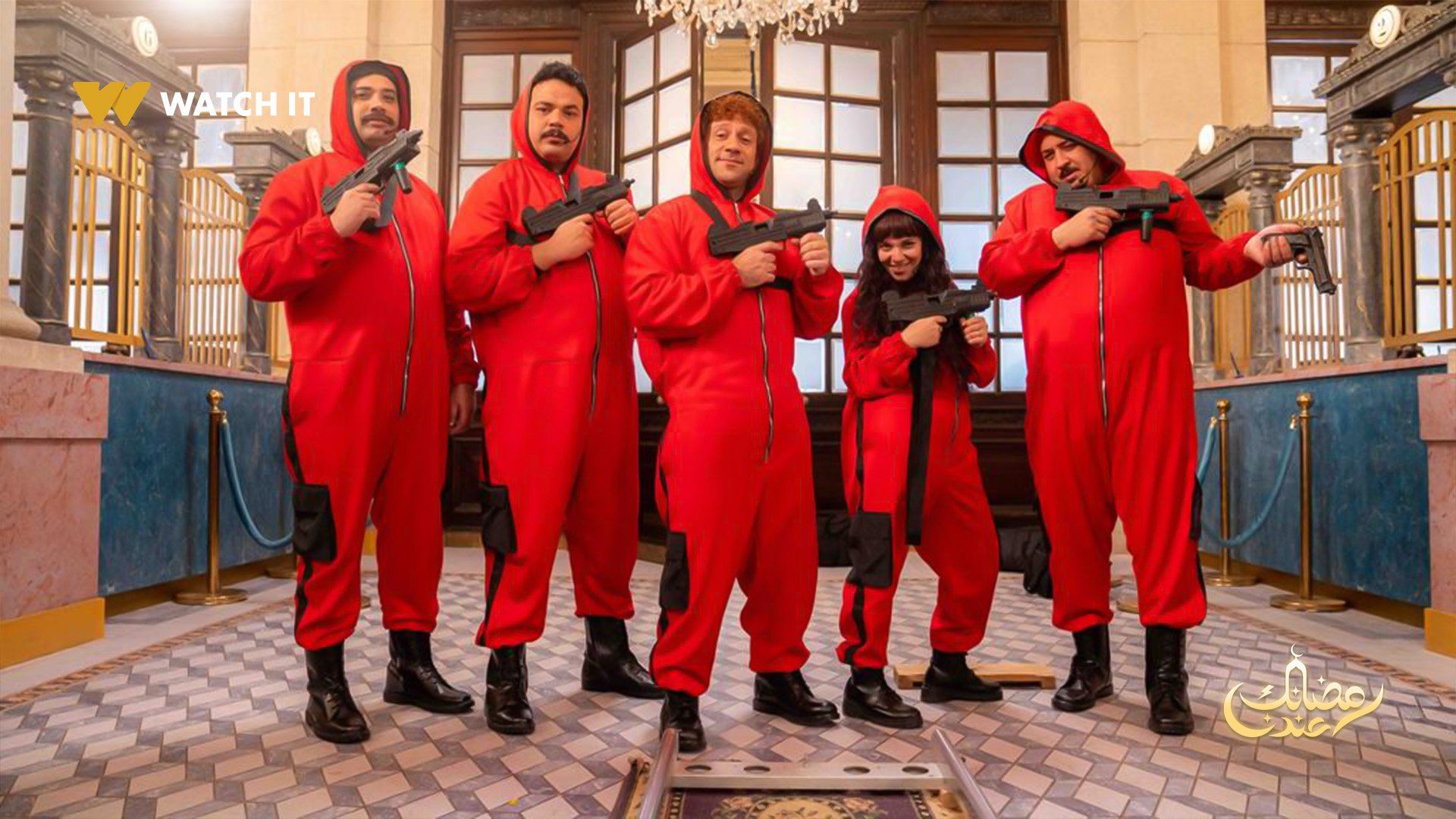 منصة Watch it تروج لـ«الكبير أوى 8» بـ 6 صور جديدة من الكواليس