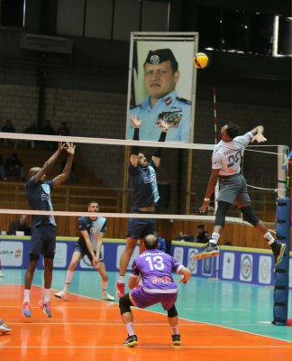 خسارة شباب عيرا والحسين بافتتاح البطولة العربية للطائرة