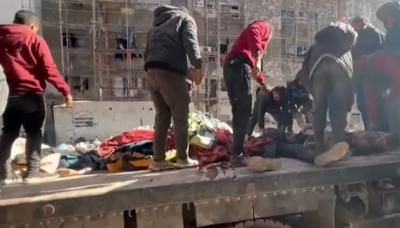 أخبار اليمن : ارتفاع عدد شهداء مجزرة الرشيد بغزة إلى 112