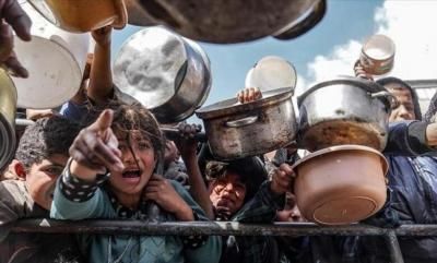 أخبار اليمن : صحة غزة: المجاعة وصلت إلى مستويات قاتلة